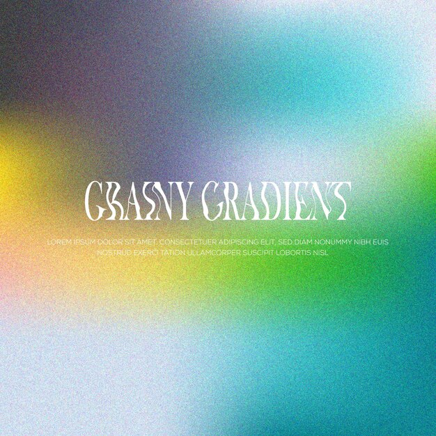 gradient gradient coloré fond granuleux