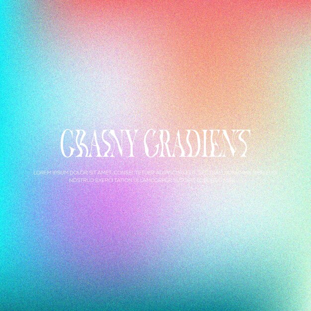 gradient gradient coloré fond granuleux