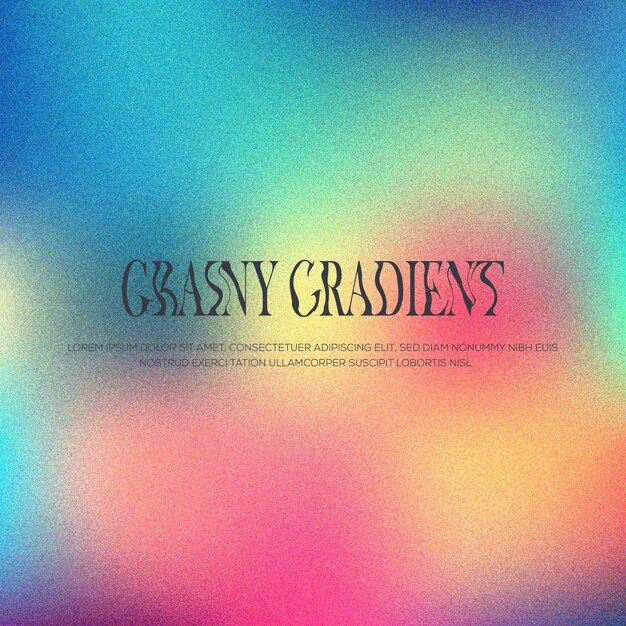 gradient gradient coloré fond granuleux