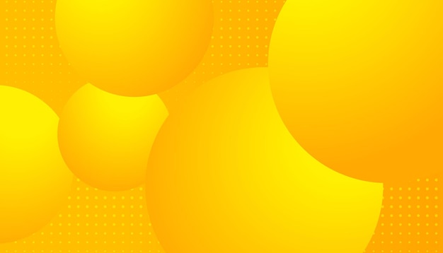 gradient jaune fond abstrait gradation orange avec des cercles géométriques fond abstrait jaune