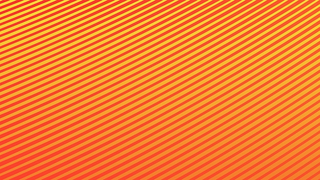 Gradient jaune et orange avec ligne de rayures image vectorielle de fond abstraite