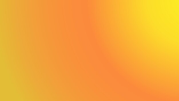 Gradient lisse jaune-orange avec fond abstrait de projecteur pour la présentation