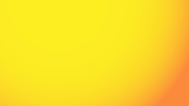 Gradient lisse jaune-orange avec fond abstrait de projecteur pour la présentation