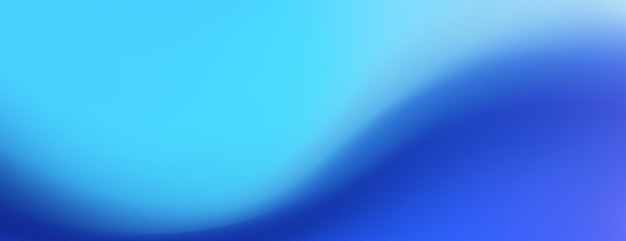 Un gradient lisse passe du bleu clair au bleu foncé