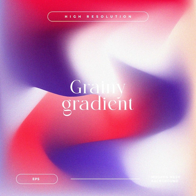 Gradient vectoriel libre Gradient coloré Arrière-plan granuleux