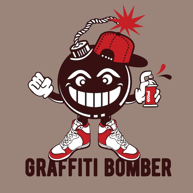 Graffiti Bomber Character Design