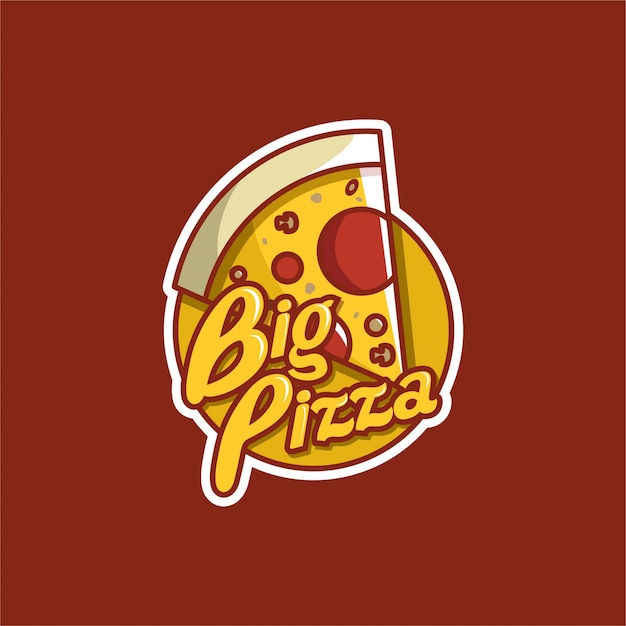 Grand Logo De Pizza