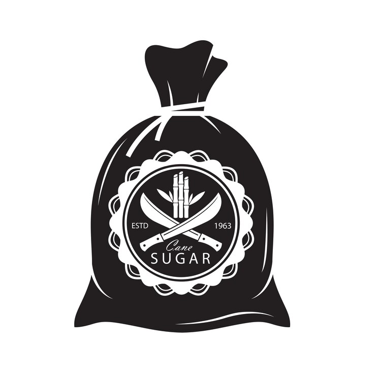 Vecteur grand sac de sucre