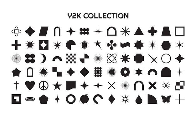 Grande collection de vecteurs Y2K