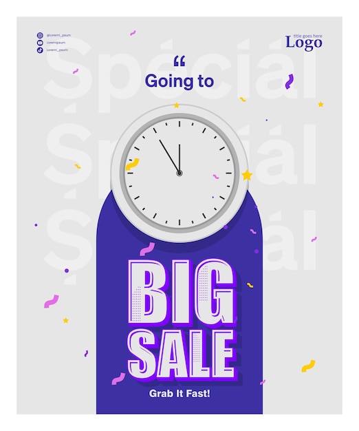 grande vente de conception