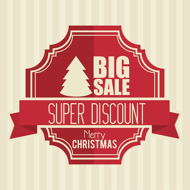 Grande Vente Super Discount Joyeux Noël Bannière Design