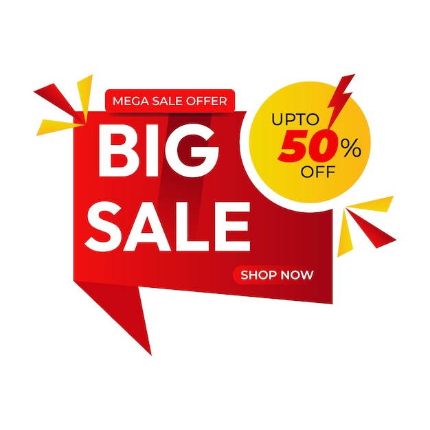 Grandes et mega ventes bannières ventes avec des réductions et des offres spéciales vecteur Black Friday bannières