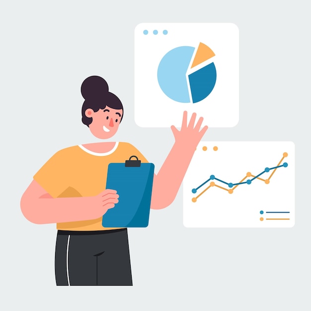 Graphique d'analyse des personnes et société de statistiques