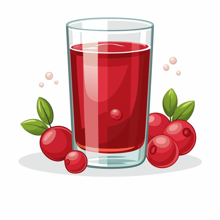 Graphique de dessin vectoriel de boisson au jus de cannelle