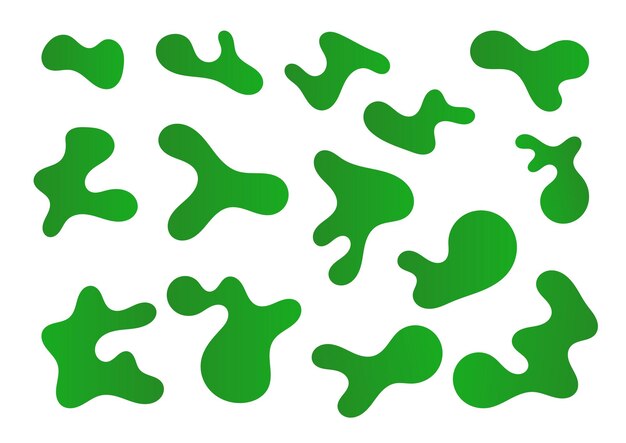 graphique vectoriel d'illustration de formes organiques parfait pour la vente de conception et de conception naturelle.