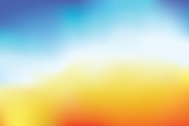 Vecteur graphique vectoriel de papier peint en gradient flou fond coloré modifiable et redimensionnable eps 10