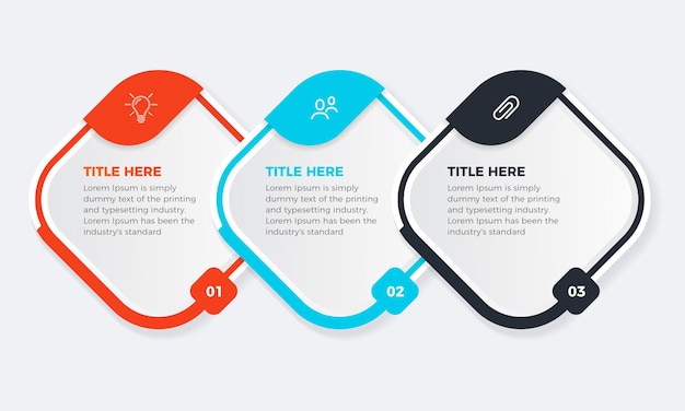 Graphique De Visualisation Des Données D'entreprise. éléments Infographiques, Diagramme Avec étapes, Options