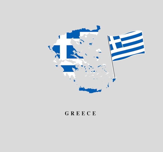 Vecteur grèce_flag