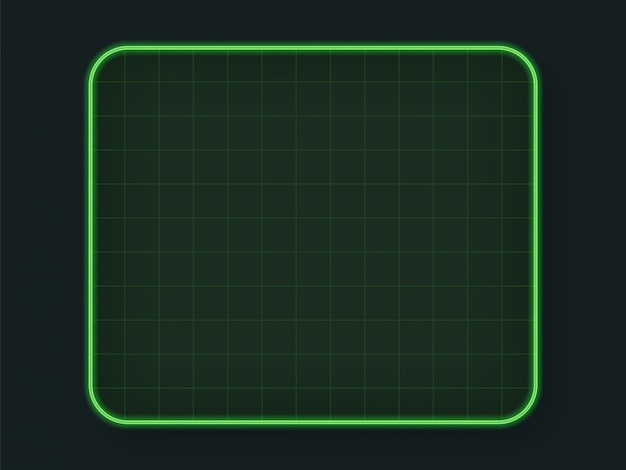 Green Tech Hud Grid