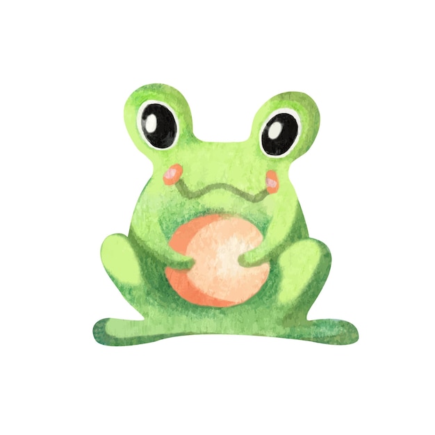 Grenouille Aquarelle