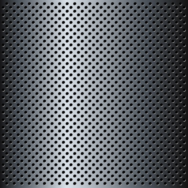 Grille métallique fond illustration vectorielle
