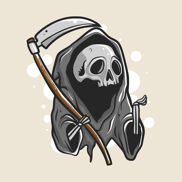 Grim Reaper Illustration