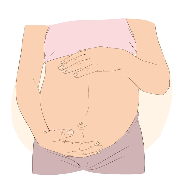 Grossesse et santé de la mère et du bébé à l'intérieur