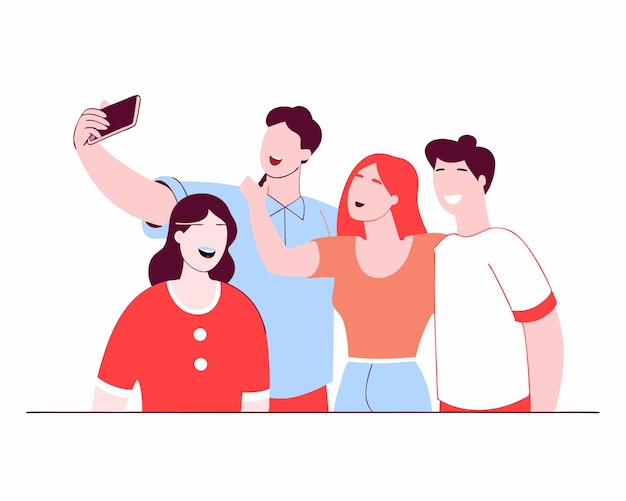 Un groupe de jeunes posant pour une photo.