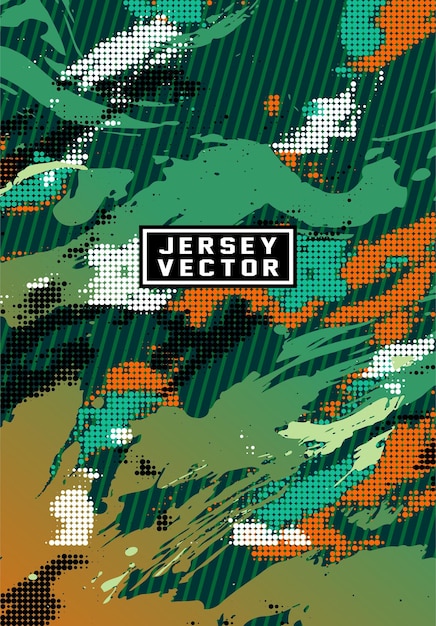 grunge pour le maillot de sport