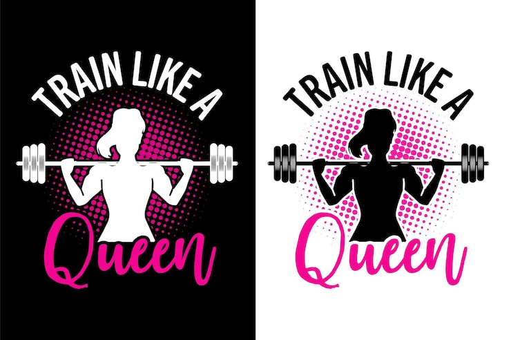 Vecteur gym workout fitness tshirt t-shirt design vecteur