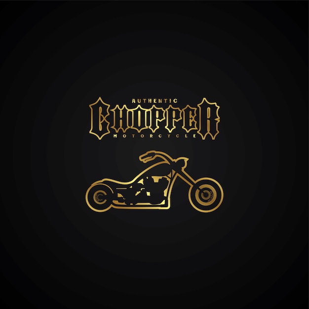 Hachoir Moto Logo Thème - Illustration Vectorielle