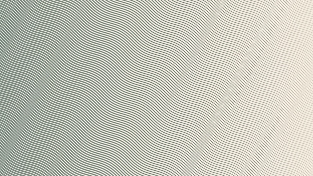 Hachures Parallèles Lignes Ondulées Motif Demi Teinte Abstrait Vecteur Texture Vert Pâle