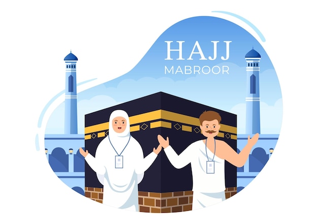 Hajj Ou Omra Mabroor Illustration