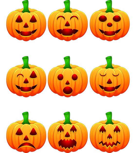 Halloween Avec Des Citrouilles