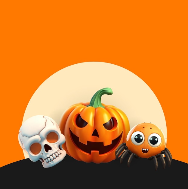 Halloween Party Fond Spooky Illustration Vecteur EPS10