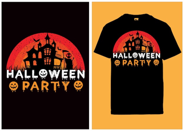 Halloween T-shirt Design Sorcière