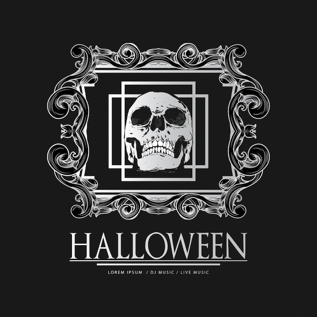 Happy halloween vintage