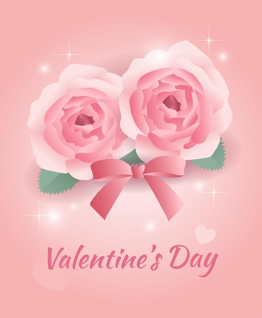Happy Valentine's Day card Relation Love Valentine's day Concept romantique