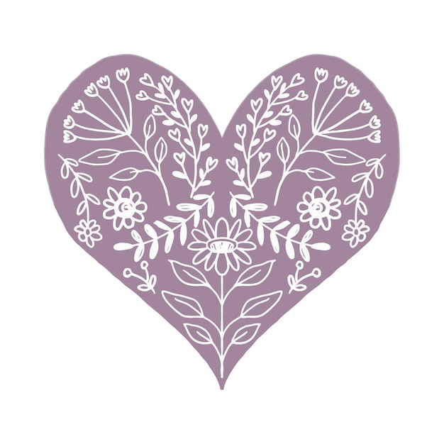 Happy Valentines Day Avec Un Coeur Design Vector