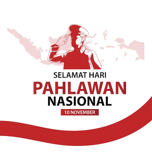 Hari Pahlawan Nasional Indonésie 10 Novembre