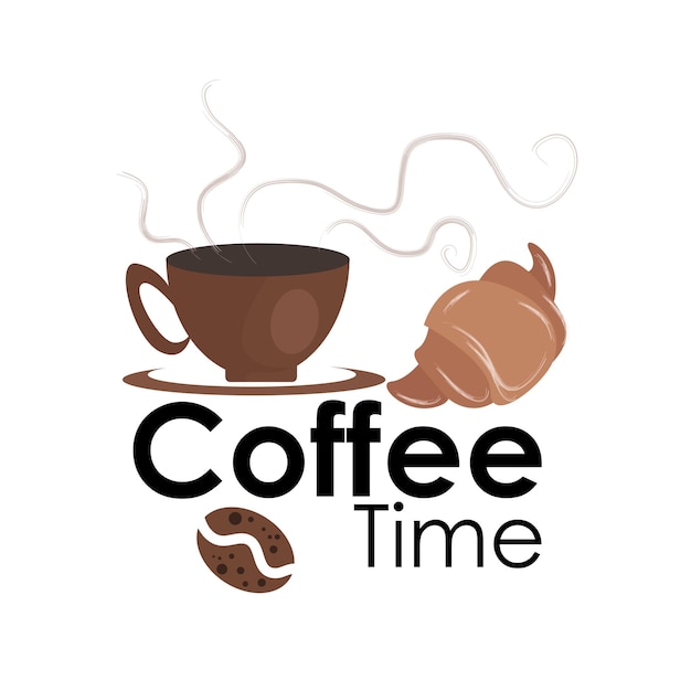 L'heure Du Café Avec Le Logo De La Collation