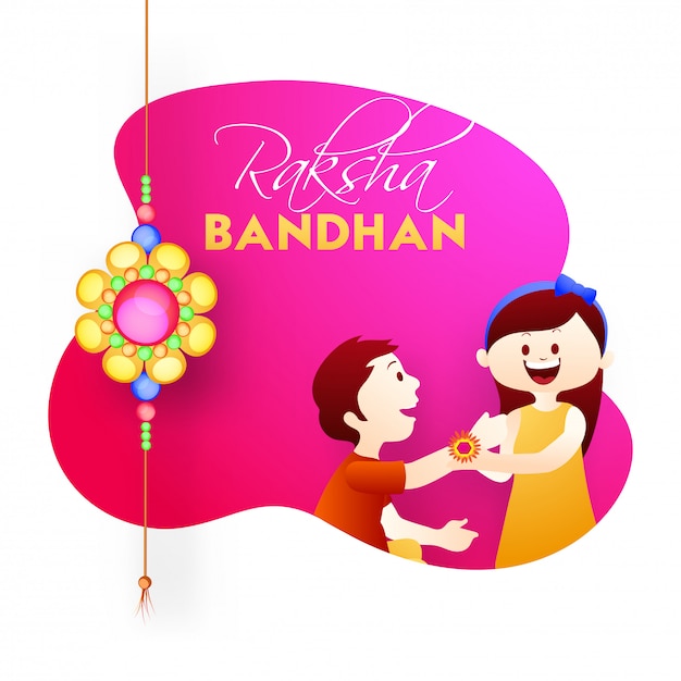 Heureux Fond De Célébration Raksha Bandhan.