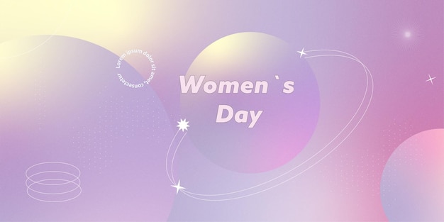 Vecteur histoire instagram du modèle de la journée de la femme