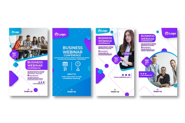 Histoires d'Instagram de Marketing Business
