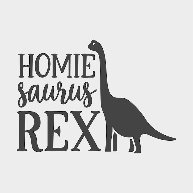 Vecteur homie saurus rex