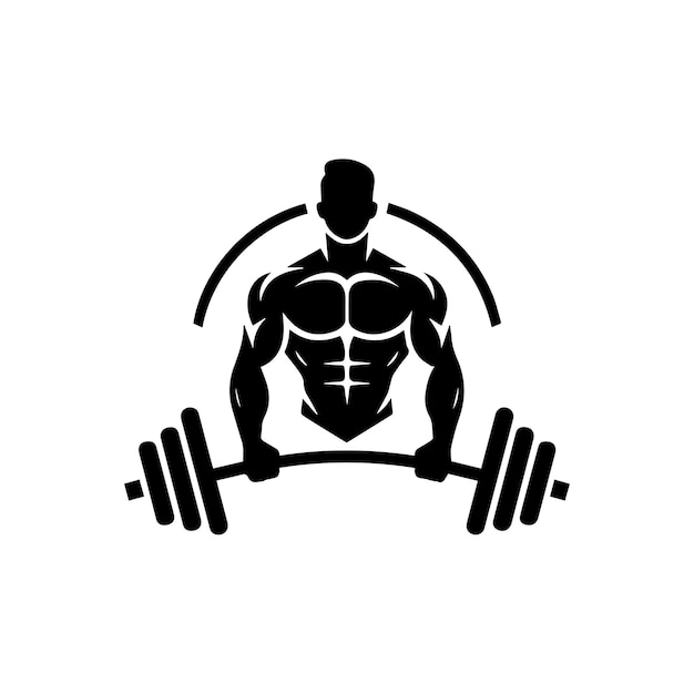un homme fait un squat avec une barre dessus