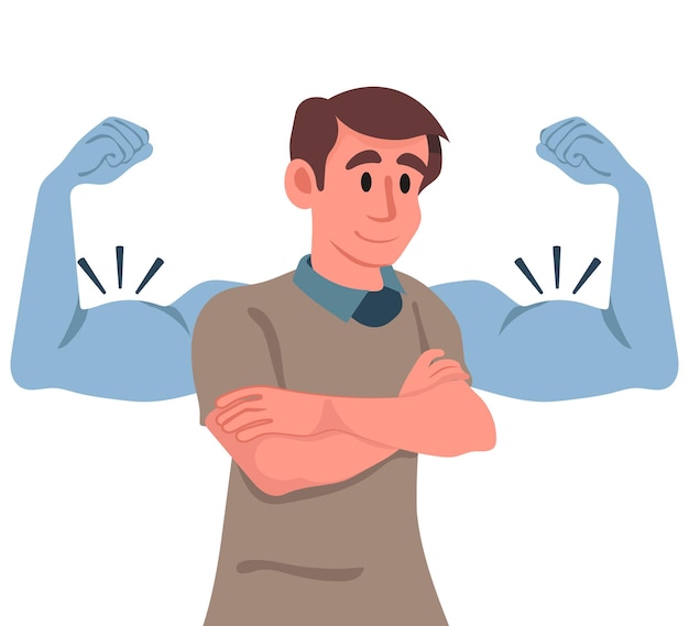 hommes dans différentes situations