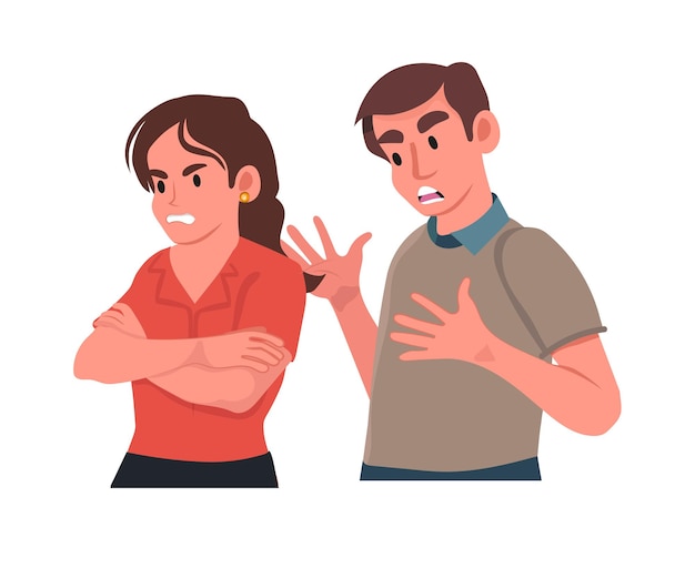hommes dans différentes situations