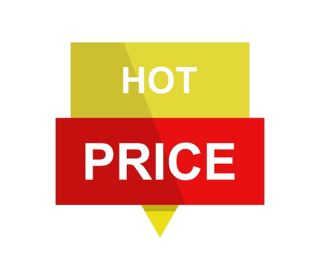 Vecteur hot price