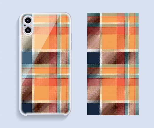 Housse De Smartphone Motif Tartan